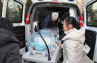 正定县妇婴监护型护送